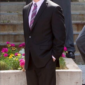 Calvin Klein black suit